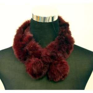  Luxurious & Elegant Angora/Rabbit Fur Neckpiece Scarf 
