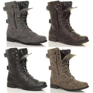 WOMENS MILITARY LADIES COMBAT ARMY LACE UP BOOTS SIZE  