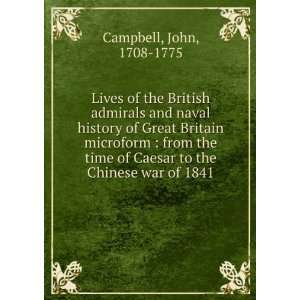   Great Britain microform  from the time of Caesar to the Chinese war
