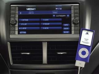 Subaru Legacy Media Hub w/Streaming Audio 2010 2011  