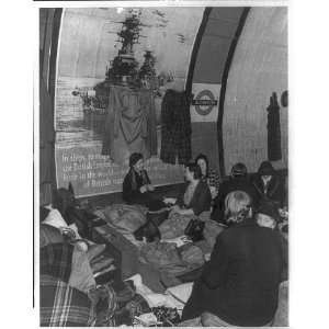    West End London shelter,Tube station,shelter,1941?