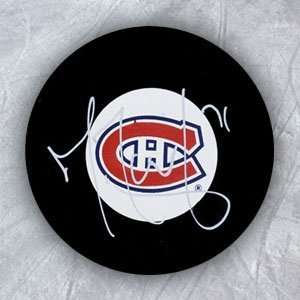 Mike Ribeiro Montreal Canadiens Autographed/Hand Signed Hockey Puck