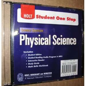  Holt Science Spectrum Physical Science (9780030936272 