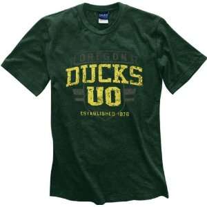    Oregon Ducks Forest Router Heathered Tee