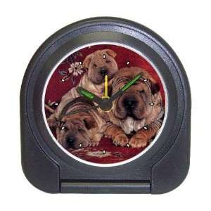  Shar Pei Puppy Travel Alarm Clock