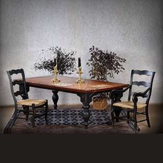   for centuries.Country French Distressed Harvest Table & Chairs