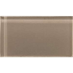  Lucente 3 x 6 Glossy Field Tile in Soft Mauve
