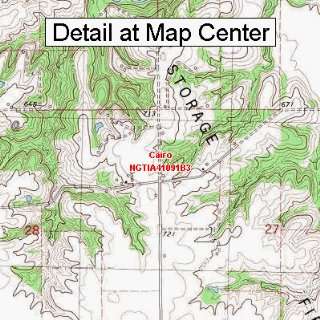  USGS Topographic Quadrangle Map   Cairo, Iowa (Folded 