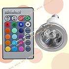   Light RGB LED Color Changing Remote Control Lamp Energy saving 3W #C