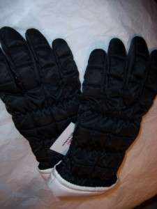 Grandoe Quilted Leather Palm Gloves Fleece lined  