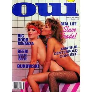  OUI MAGAZINE    FEBRUARY 1985 ISSUE OUI Books