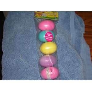  8 Pack of Play doh Spring Eggs Filled with Play doh 