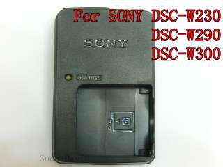 Sony DSC W230 DSC W290 DSC W300 Battery Charger BC CSGE  