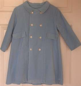 Sally Membery girls corduroy coat jacket size 4T  