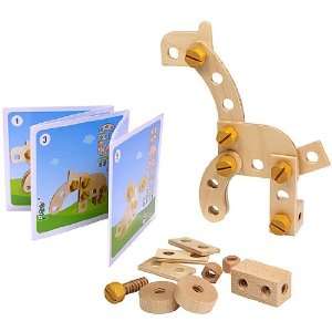  Animals Creator Wooden Construction Set Toys & Games