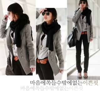 New Womens Korean Fashion Single breasted Suit Jacket 2 Colors 3 Sizes 