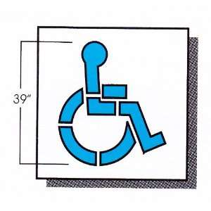  Handicap Stencil 39 x 34