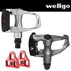 Wellgo Road Bike Pedals Look ARC Compatible with Cleats Silver