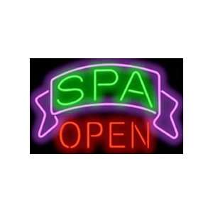  Spa Open Neon Sign