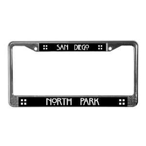  North Park San diego License Plate Frame by  