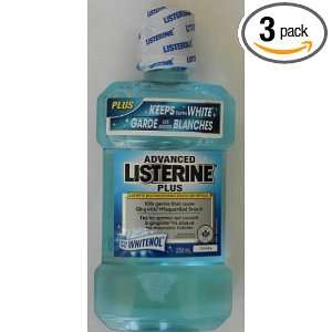  Advanced Listerine Plus, 250 Ml. (3 Pack Value Bundle 