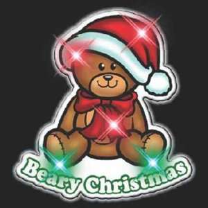 Beary Christmas blinking magnet. 