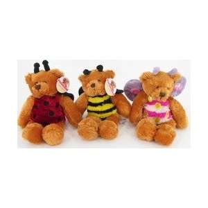  Bear bear bug asst bee, lady bug butrfly Toys & Games
