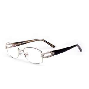  Model 823 prescription eyeglasses (Silver) Health 
