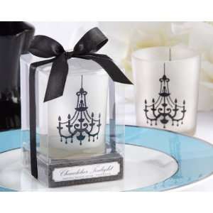 Chandelier Frosted Glass Tealight Holder (Set of Four)  