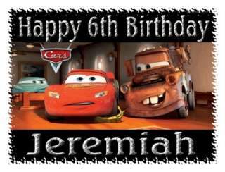   Mcqueen Mater Custom Personalized Birthday Party Supplies T Shirt