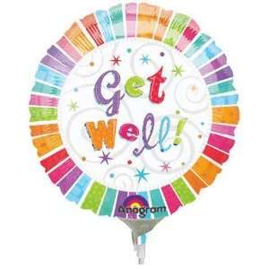  Get Well Balloons   Radiant Get Well Mini Health 