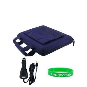 ASUS Eee PC 1008HA 10 Inch Netbook Cube Carrying Case with 12v Car 