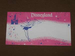Vintage DISNEY DOLLARS Currency With Character Envelope  