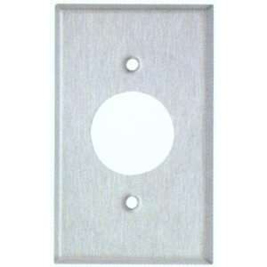  Stainless Steel Metal Wall Plates Midsize 1 Gang Single 