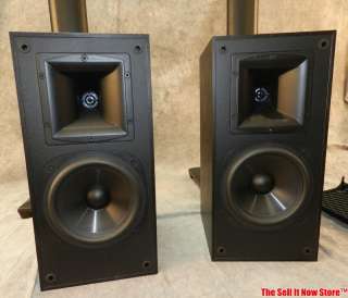 Klipsch SB 2 surround sound bookshelf speakers loudspeakers home 