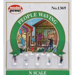  Model Power   People Waving (9) N Toys & Games