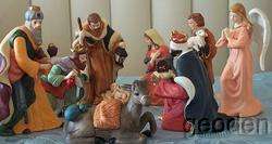 Lenox Christmas Nativity Holy Family 9 Piece  
