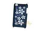   Crystal Flower (White 02) for iPod Touch Case using Swarovski Elements