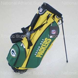   Green Bay Packers NFL Carry / Stand Golf Bag New 883813404681  