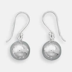  French Wire Earrings Crafted in .925 Sterling Silver 