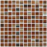Orange/Brown/Beige Glass Mosaic Tile Bathroom/Kitchen  