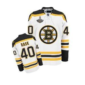 NHL Gear   Tuukka Rask #40 Boston Bruins Jersey White Hockey Jerseys w 