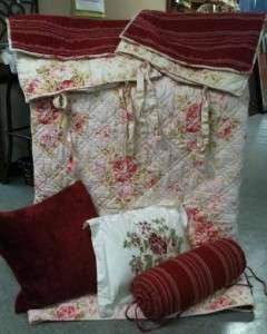 Pottery Barn Queen/Full Quilt Set Great For A Country Or Shabby Chic 