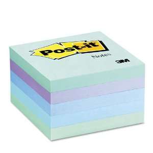  Post it® 3 x 3, Four Aquatic Colors, Five 100 Sheet Pads 
