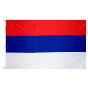  Serbia Flag (No Seal) 4X6 Foot Nylon Patio, Lawn & Garden