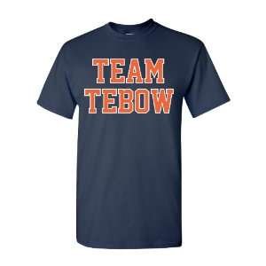 Team Tebow Youth and Adult Navy T Shirt by BBG  Sports 