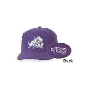 Texas Christian Horned Frogs Mascot Fitted College Cap  