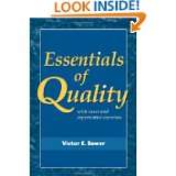 Essentials of Quality with Cases and Experiential Exercises by Victor 