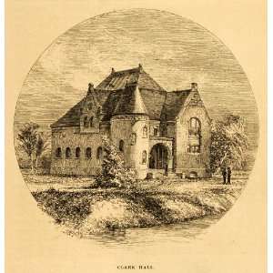   College Williamstown Massachusetts Building   Original Halftone Print