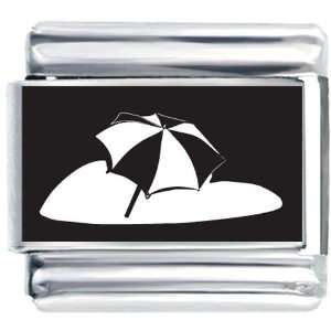  Pugster Beach Umbrella Italian Charms Bracelet Link 
